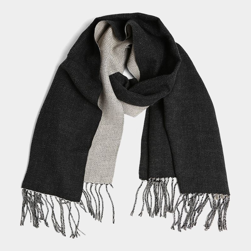 Beautiful Two Tone Oblong Scarf