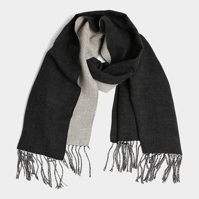 Beautiful Two Tone Oblong Scarf