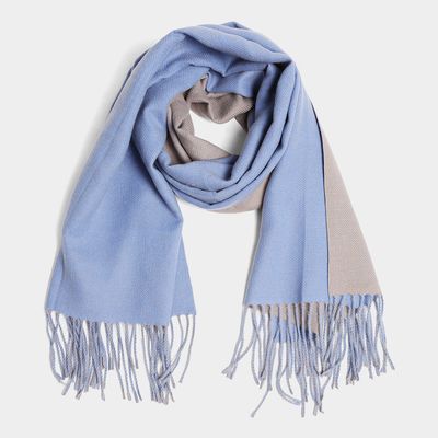 Beautiful Two Tone Oblong Scarf