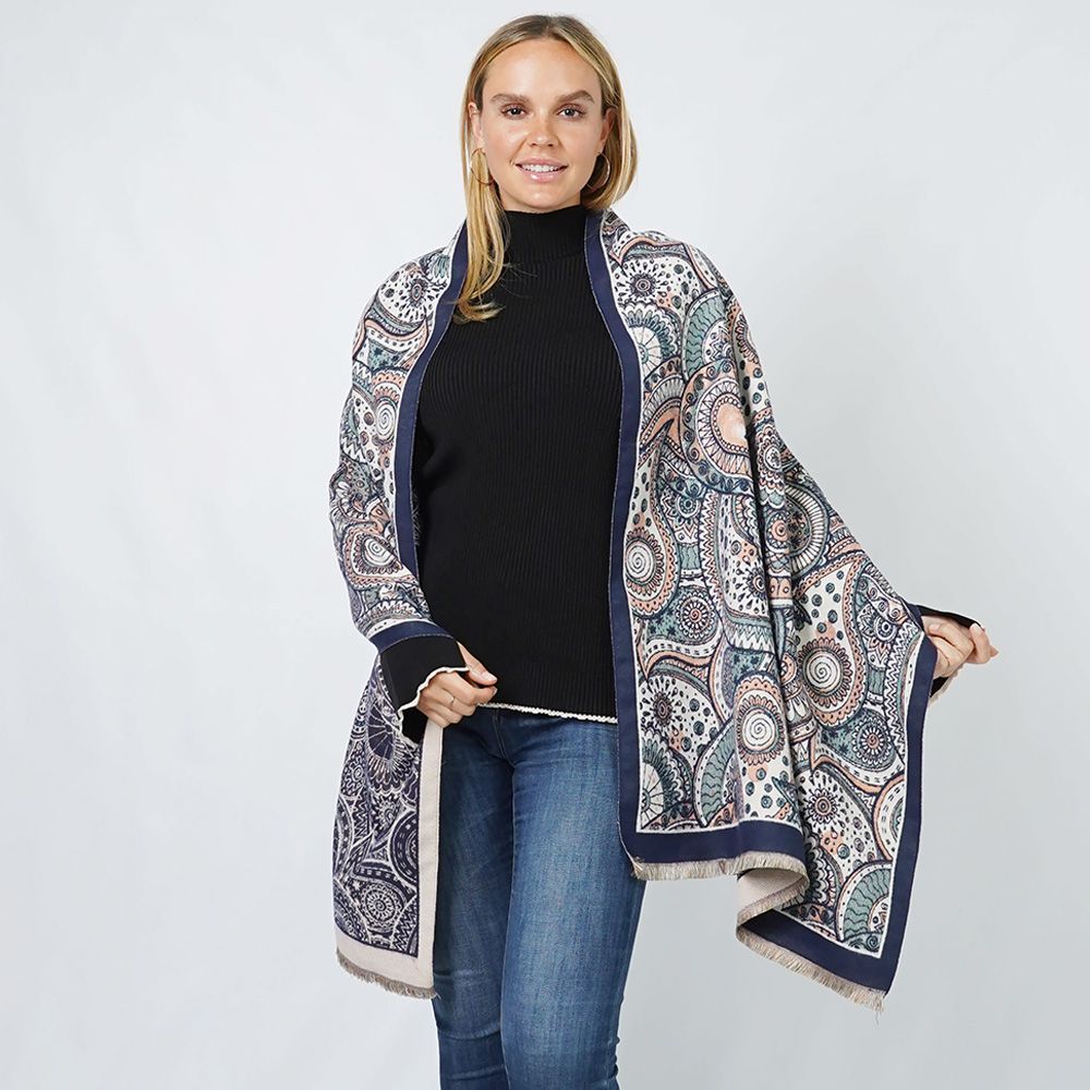 Beautiful Paisley Pashmina Scarf