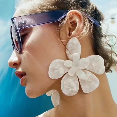 Extra Large Acrylic Statement Earrings