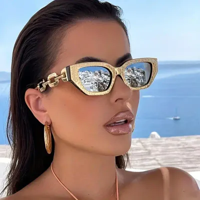 High Style Designer Look Mirror Lens Sunglasses