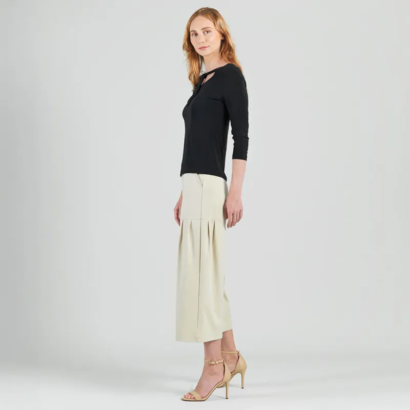 Black Reversible Back Tie Top