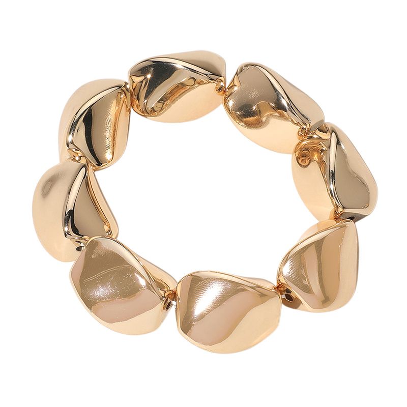 Metal Pebble Stretch Bracelet