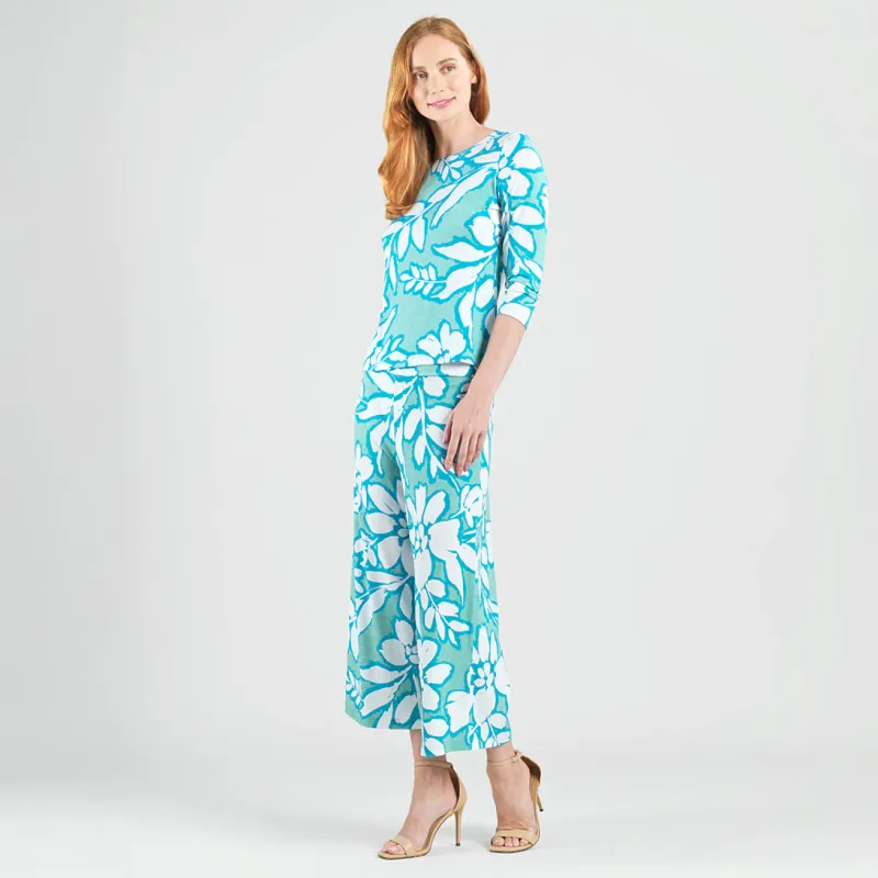 Paradise Petal Modern Gaucho Pant