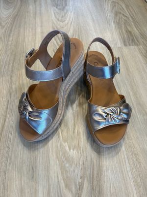 German Made Real Leather Velcro Adjustable Shoe
