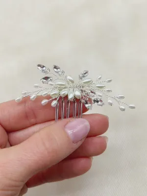 Petite Marquise/Pearl Hair Comb