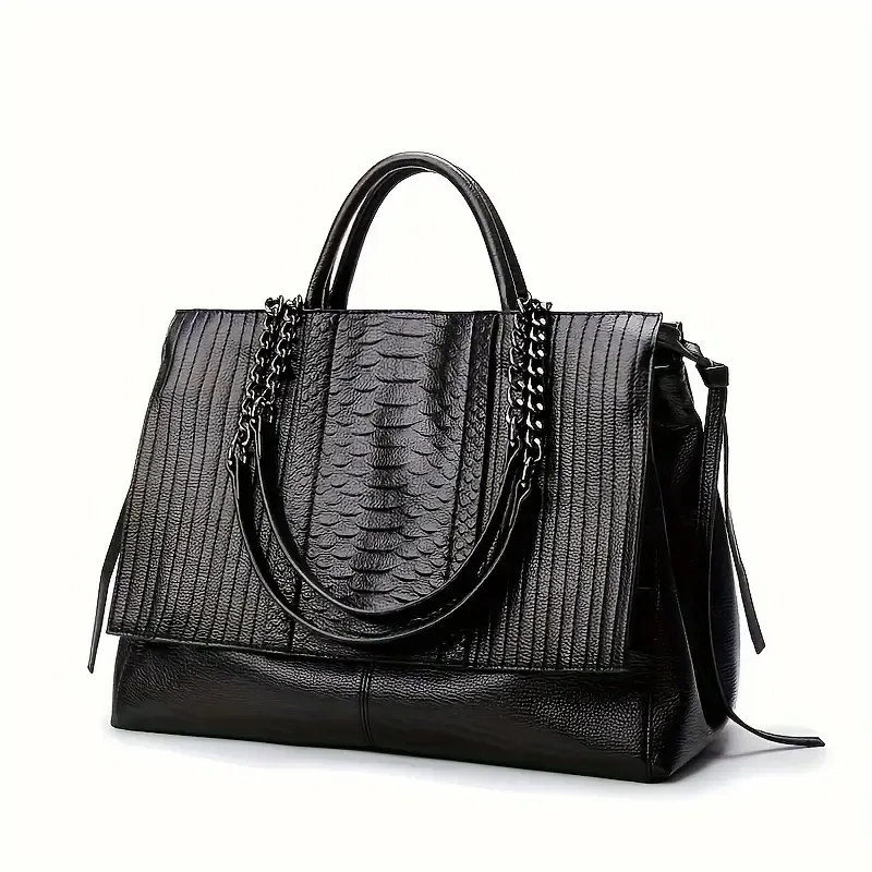 Gorgeous Black Large Multi Functional Handbag/Tote