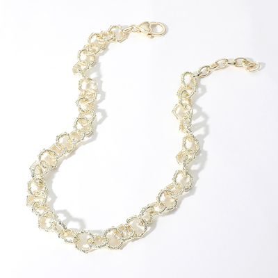 14K Gold Plated Chunky Chain Necklace