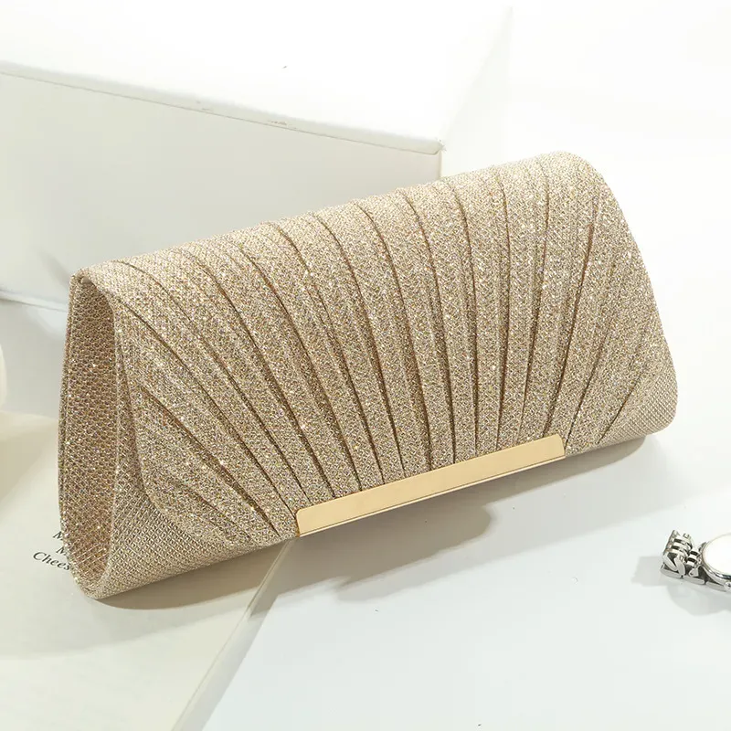 Shimmer Flap Small Evening Bag