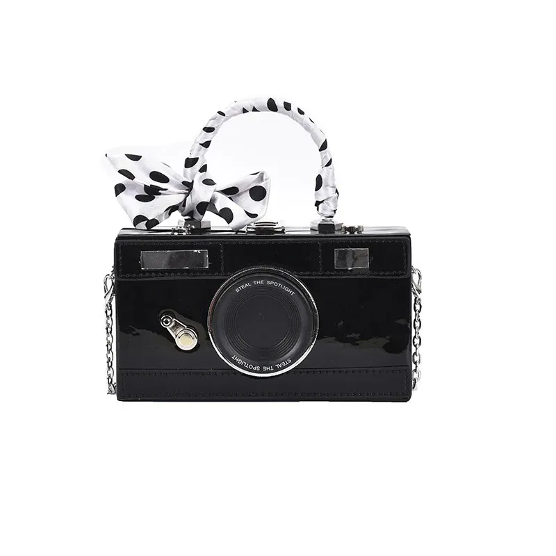 Unique Black Small Camera Bag