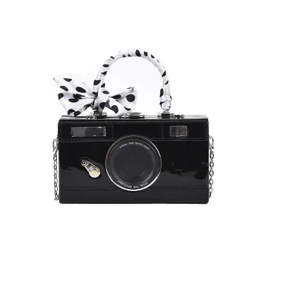 Unique Black Small Camera Bag