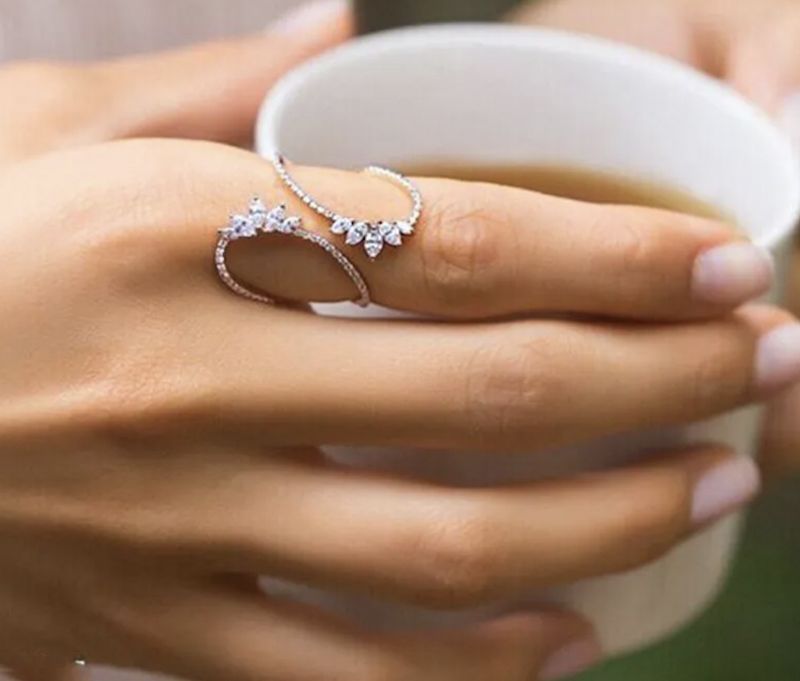 AAA Cubic Zirconia Open Marquise Ring AAA Cubic Zirconia Open Marquise Ring