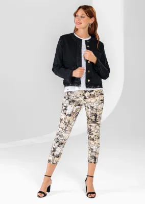 Lisette 25'' Thinny Crop Pull On Pant