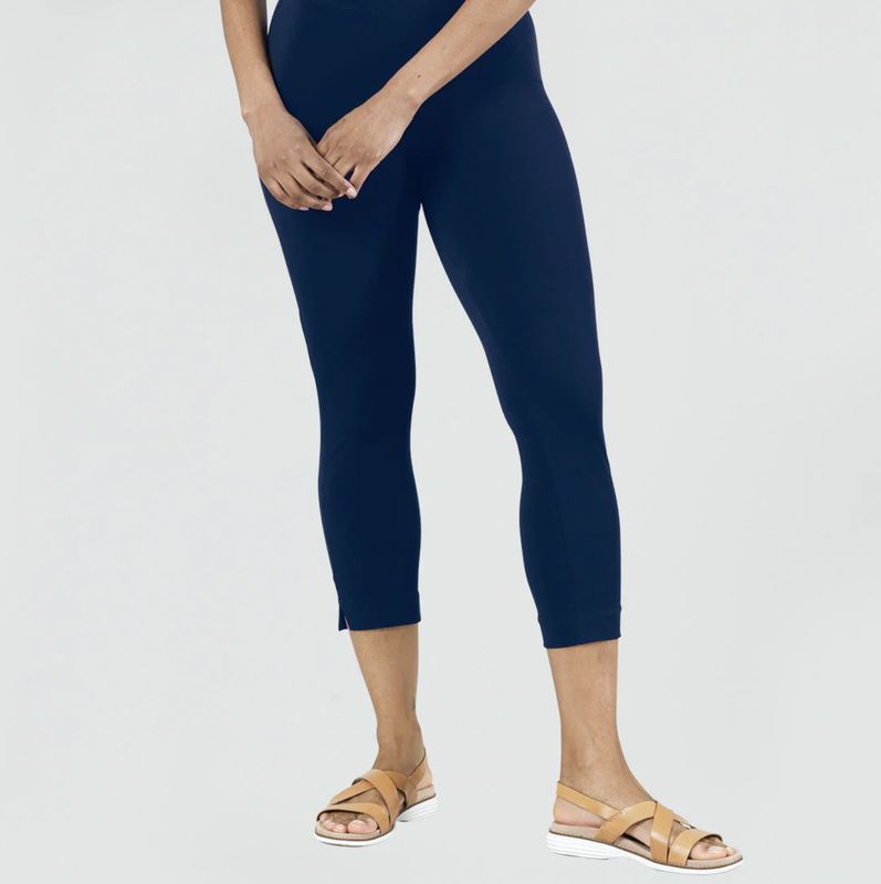 Clara Sun Woo Navy Soft Knit Capri