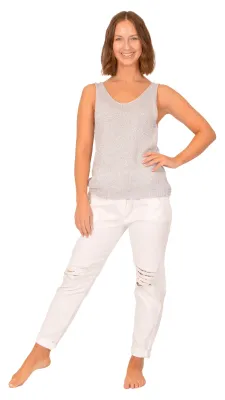 Catherine Lillywhite's Gorgeous Metallic Silver Tank