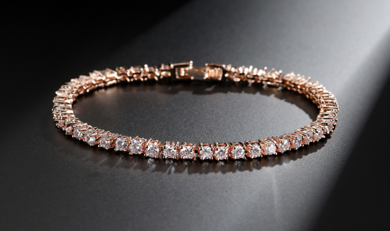 Traditional 4mm AAA Cubic Zirconia Tennis Bracelet