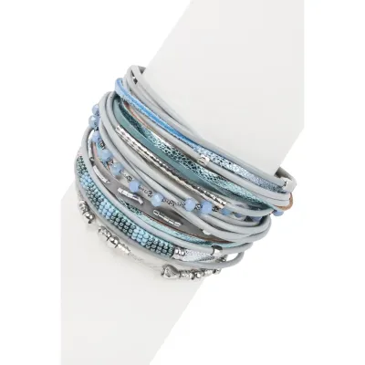 Laguna Beach Vegan Leather Bracelet