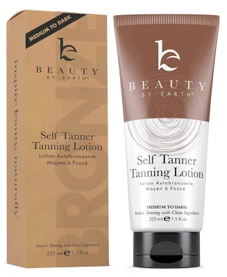 Beauty By Earth Self Tanner Body Lotion Beauty By Earth Self Tanner Body Lotion