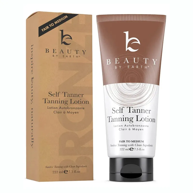 Beauty By Earth Self Tanner Body Lotion