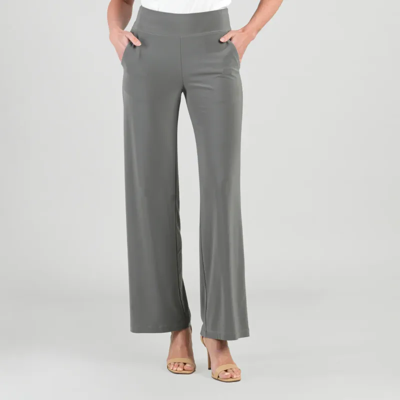 Olive Signature Wide Leg Pocket Pant