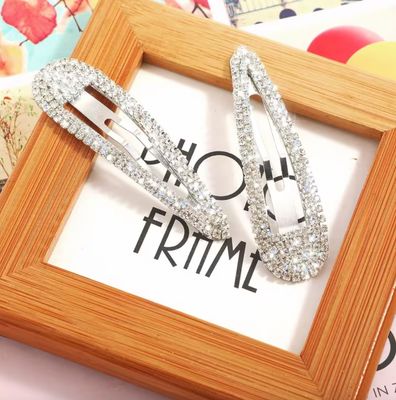Rhinestone Snap Barette