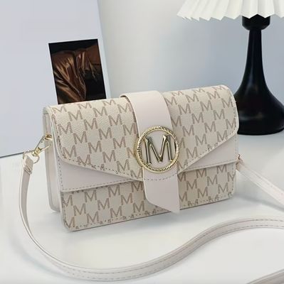 Designer Look Ivory Small Cross Body Bag