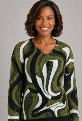 Multi Colored Subtle Sparkle Sweater