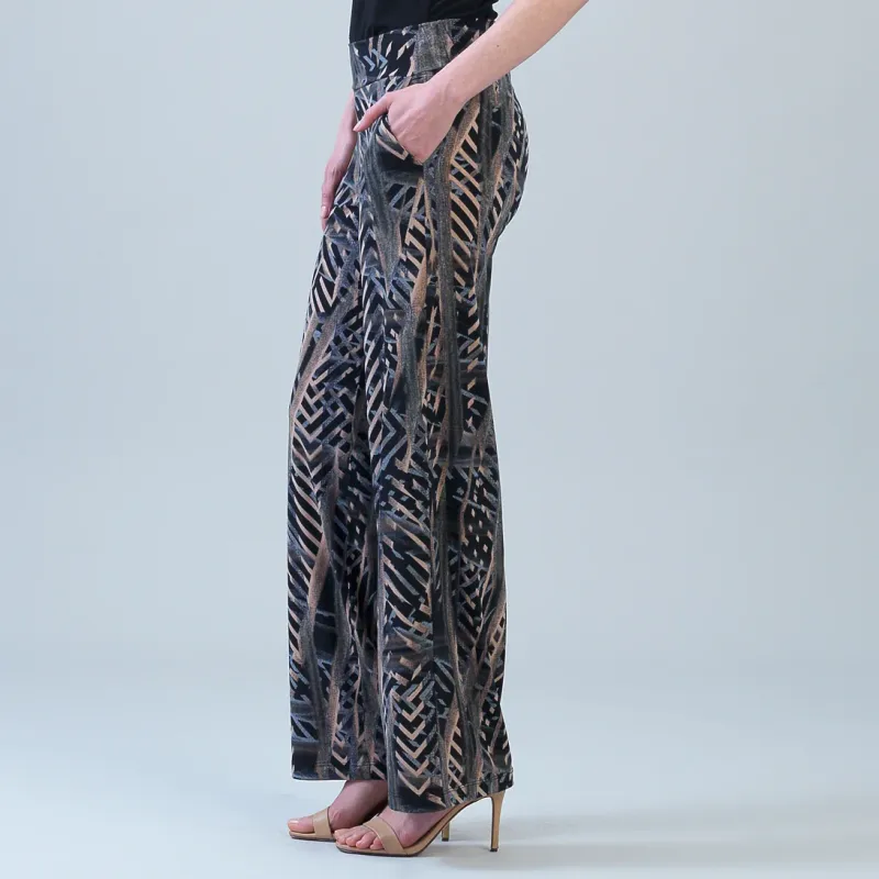 Track Stripe Signature Wide Leg Pocket Pant