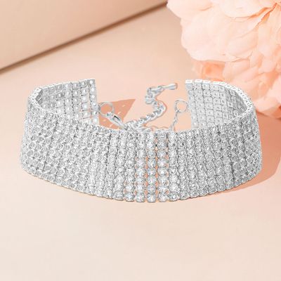 8 Rows Pave CZ Tennis Evening Bracelet 8 Rows Pave CZ Tennis Evening Bracelet