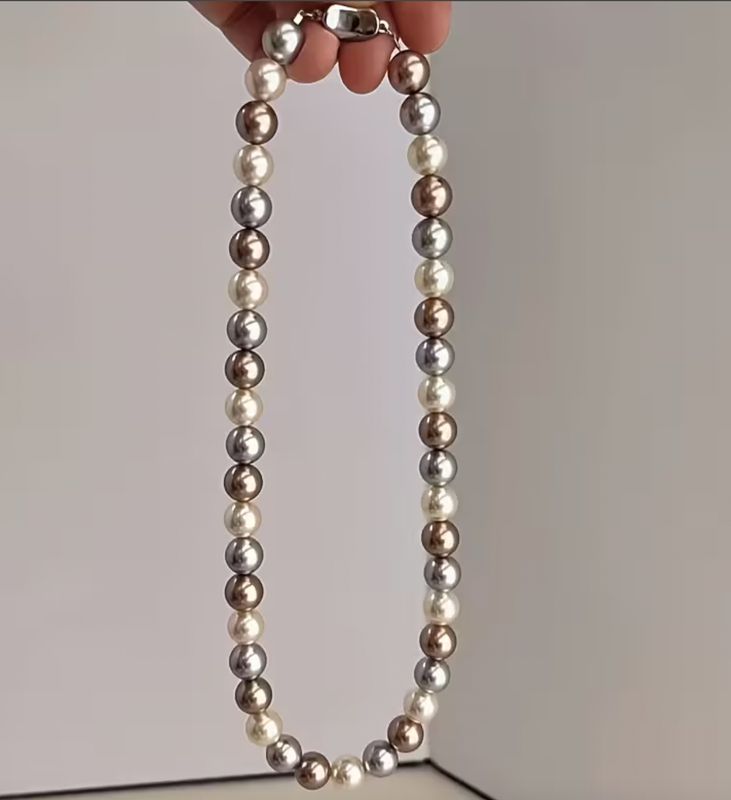 Multi Colored Freshwater Pearl Necklace Multi Colored Freshwater Pearl Necklace
