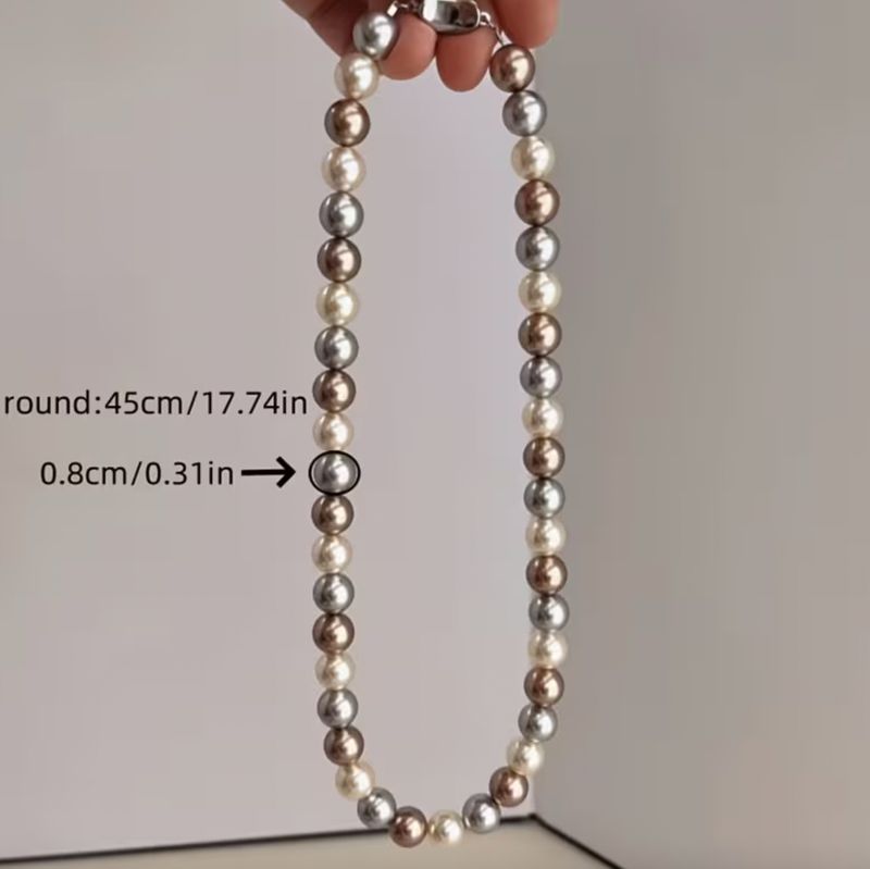 Multi Colored Freshwater Pearl Necklace