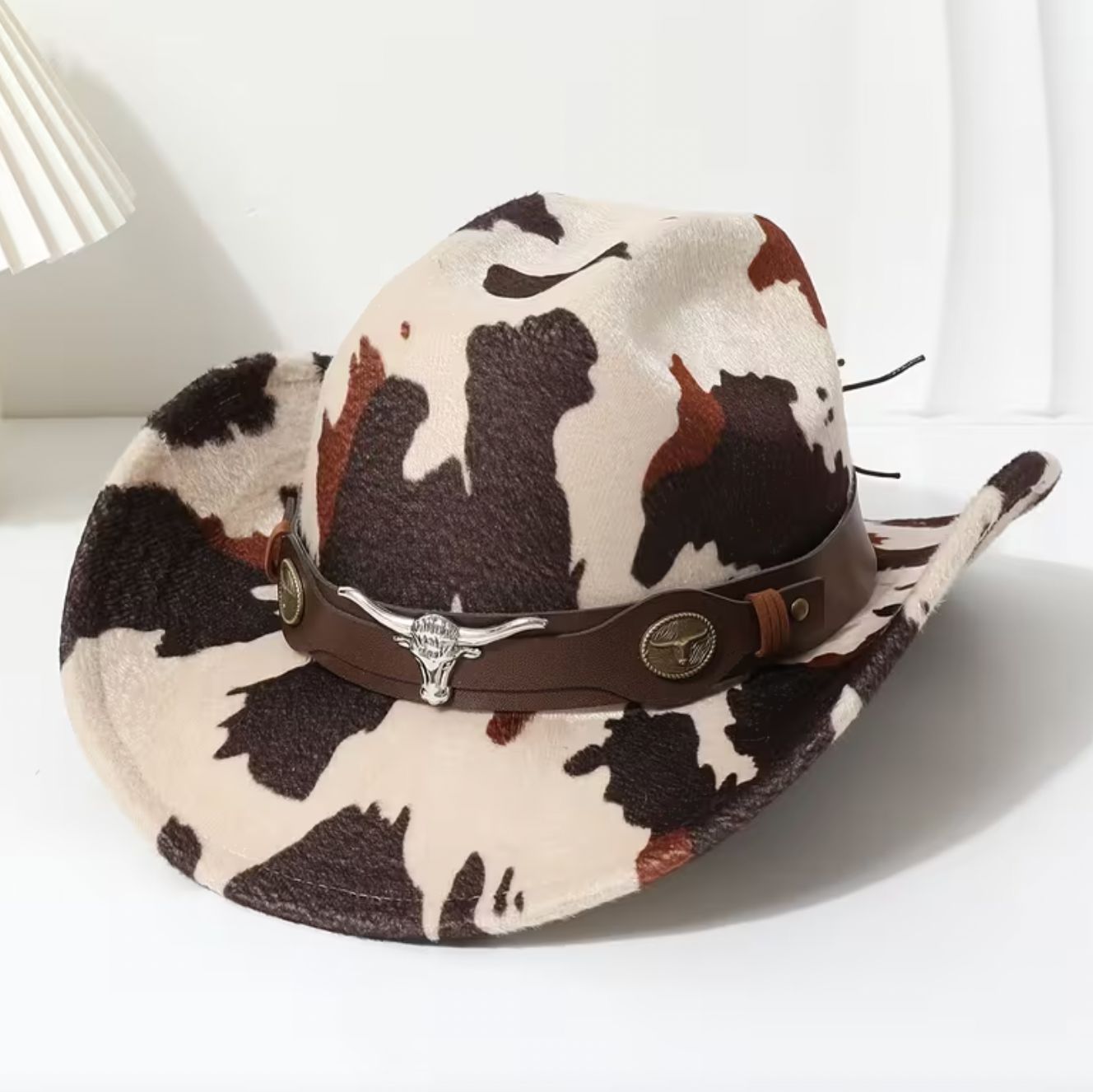Cow Pint Belted Felt Cowboy Hat