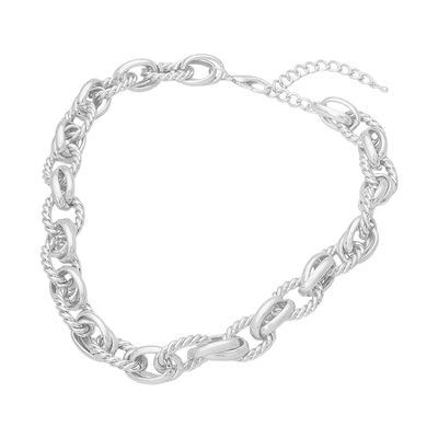 Modern Bold Statement Link Chain Necklace