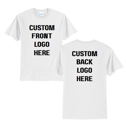 Custom T-Shirt- Front and Back Logo
