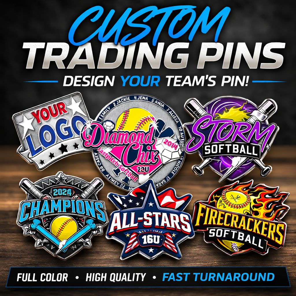 Custom Team Trading Pin Package 1.25 inch