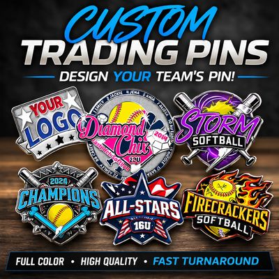Custom Team Trading Pin Package 1.25 inch