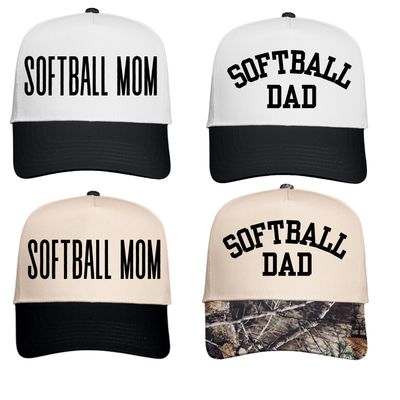 SOFTBALL SNAPBACK HAT