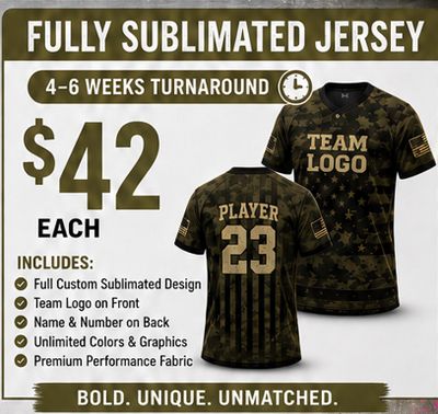 Fully Sublimated Jerseys