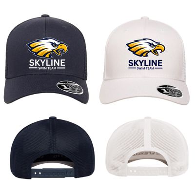 Skyline Swim Team Snapback Trucker Hat