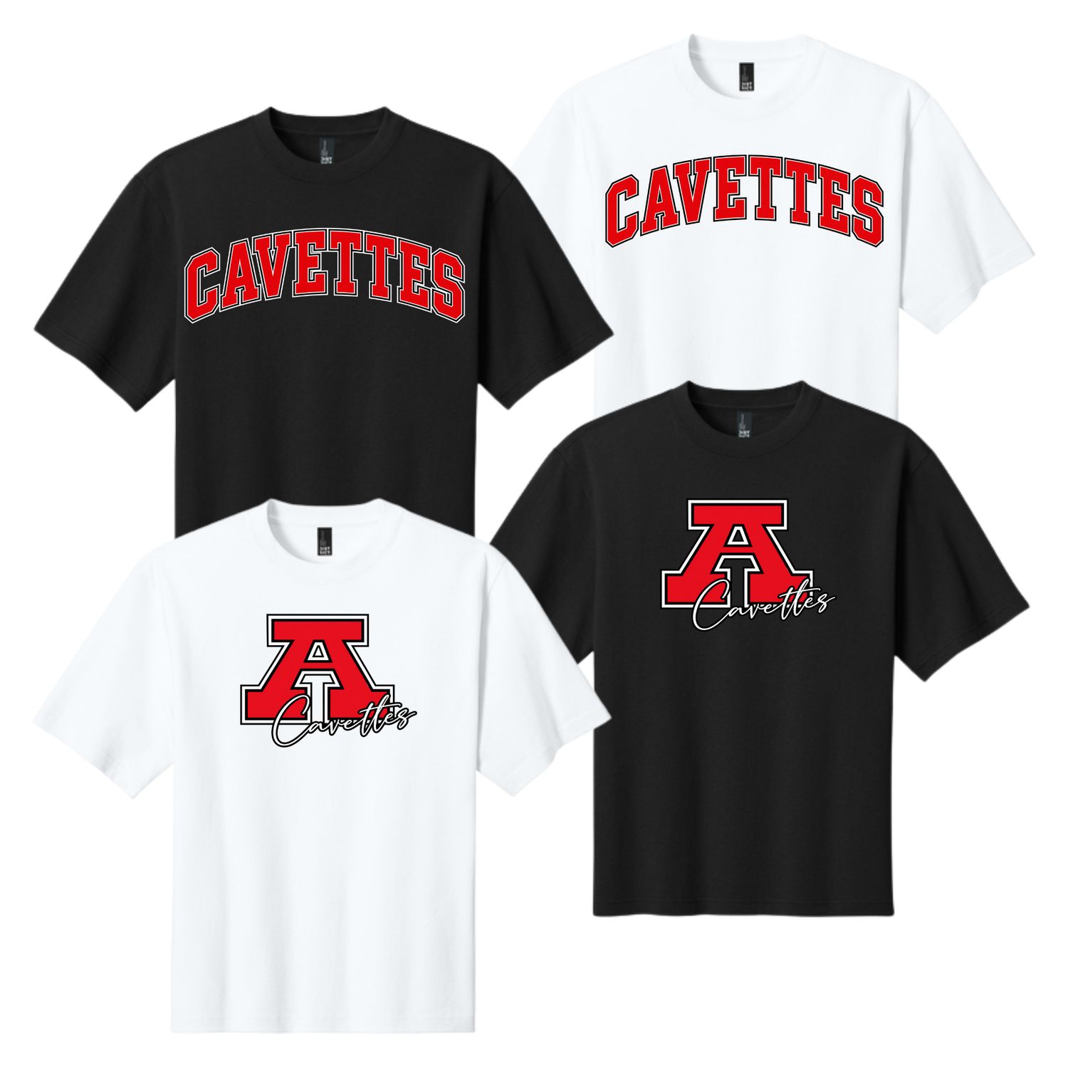 Cavettes Unisex Oversized Tee