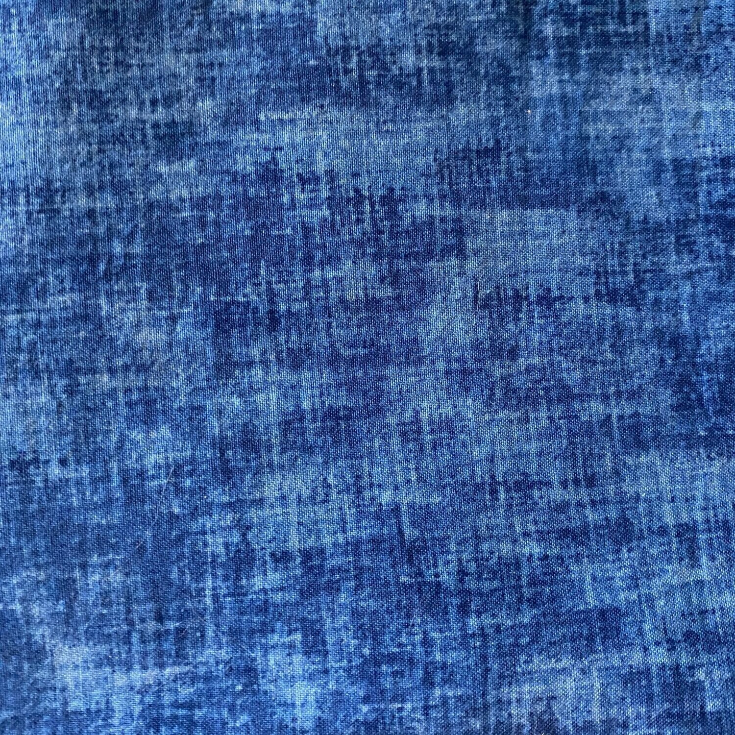 Blue Crosshatch Mask