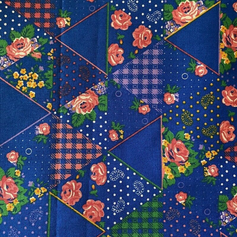 Floral Quilt Mask