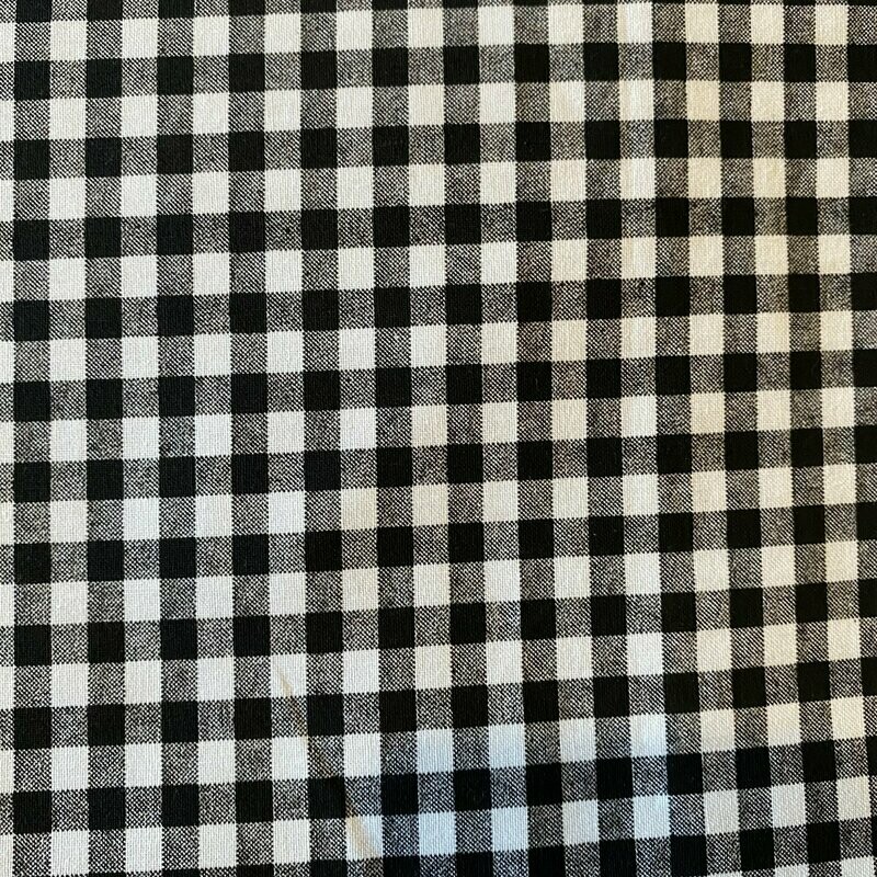 Small Print Gingham Mask