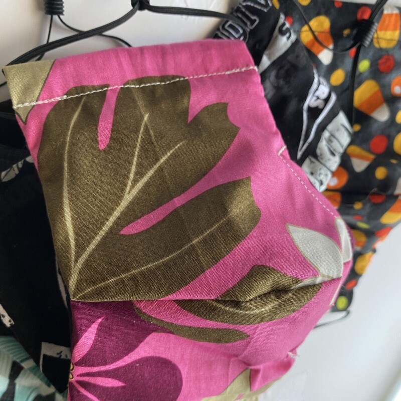 Youth Pink Hawaiian Mask