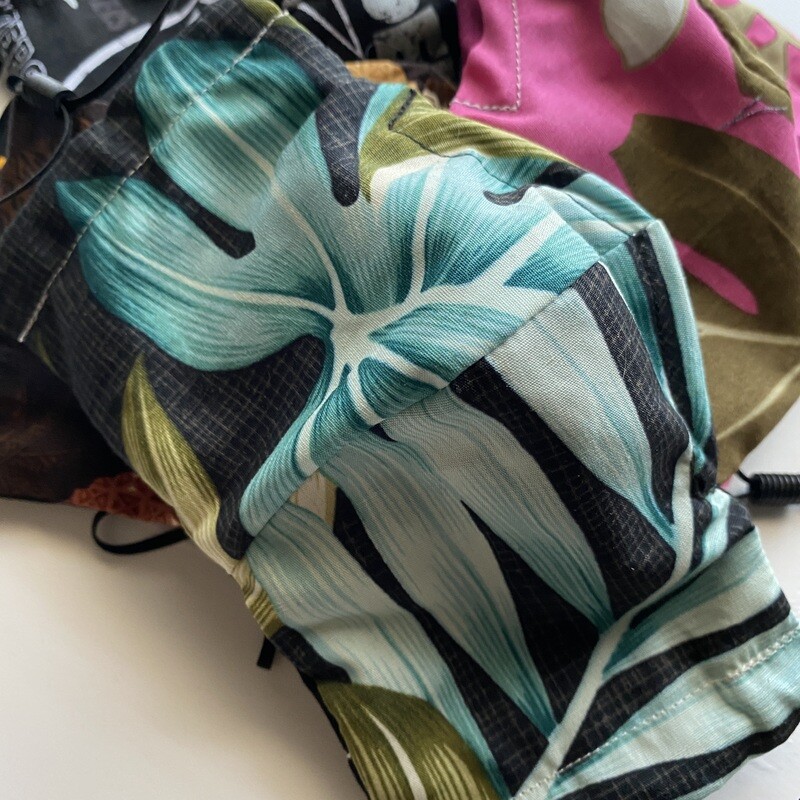 Youth Hawaiian Leaves Mask