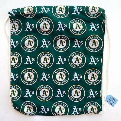 Oakland A's Drawstring Backpack