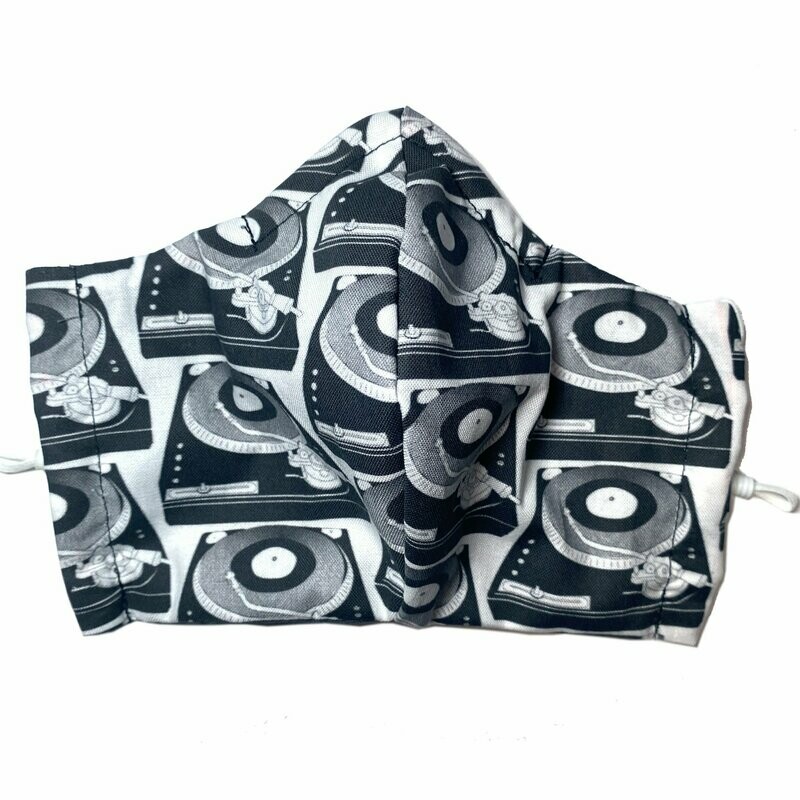 B&W Turntable Mask