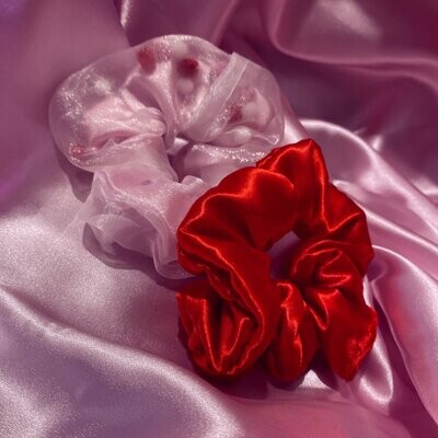 Valentine's Day Scrunchie Set