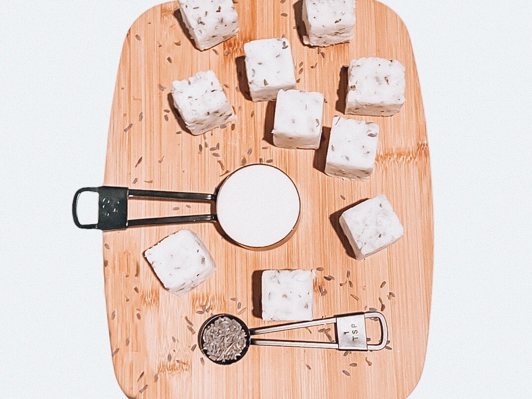 Lavender Sugar Cube Shower Scrub